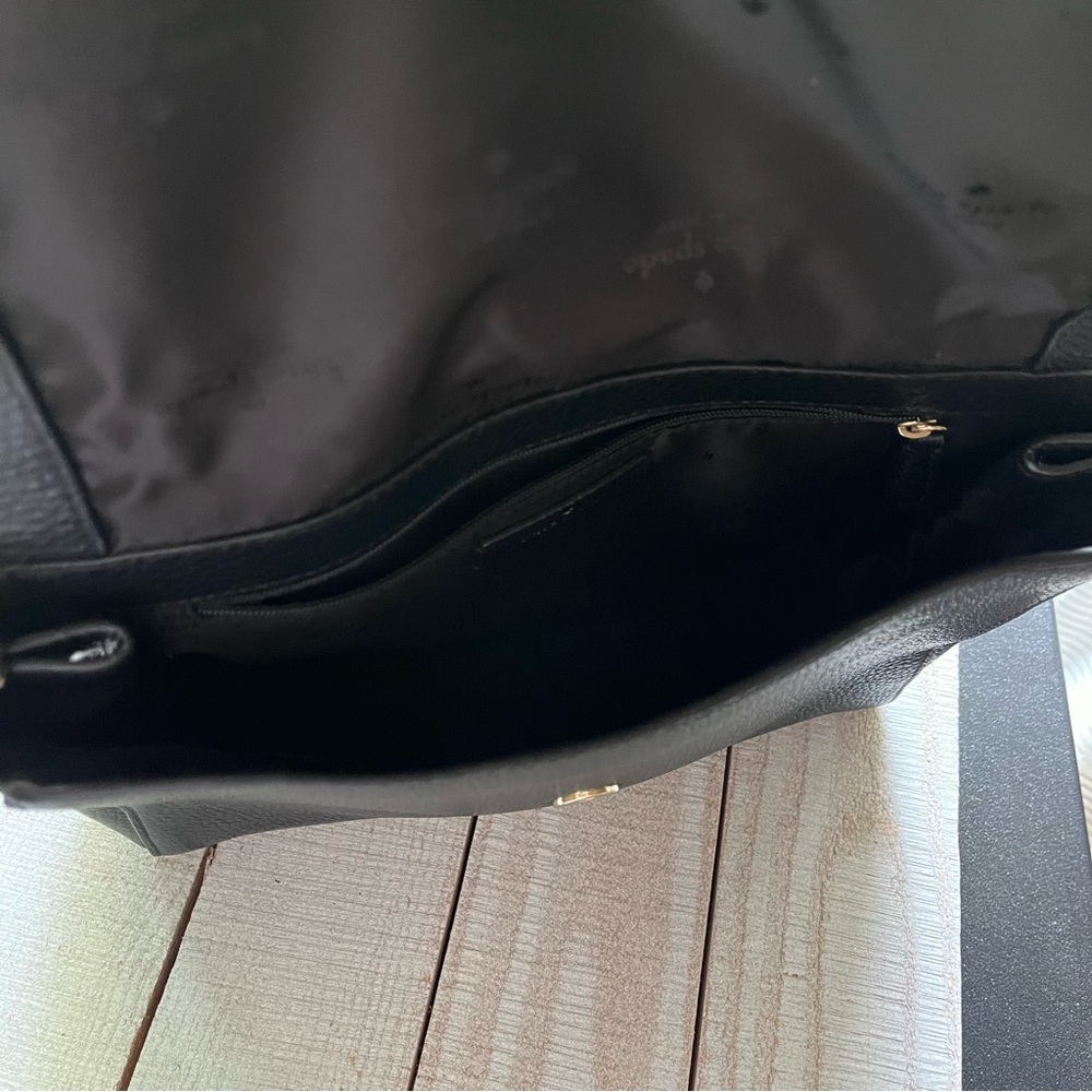 Kate Spade Leila Black Leather Bag - Picture 3 of 5